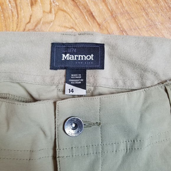 Marmot Roll Up Zip Off Legs Hiking Pants Shorts - Picture 2 of 6